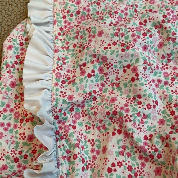 Little English size 10 floral ruffle swimsuit - Picture 2 of 4